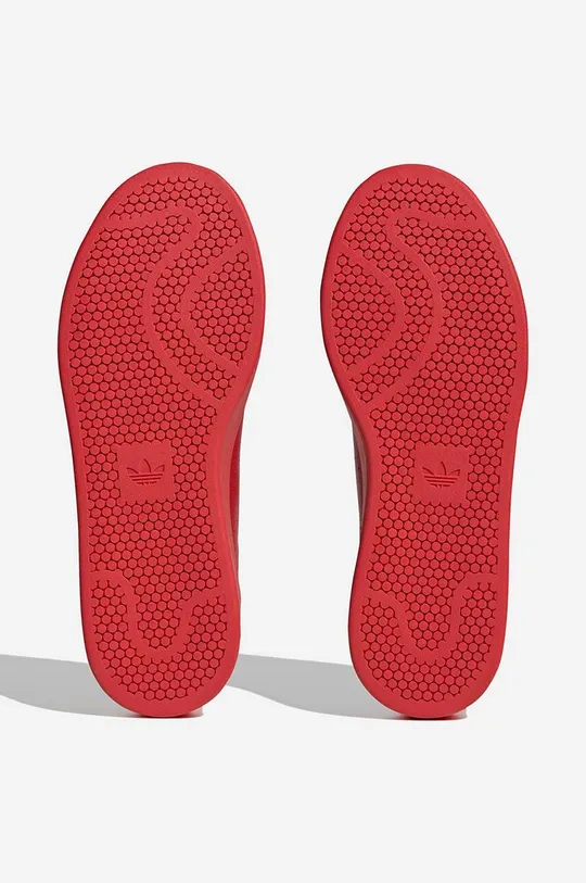Δερμάτινα αθλητικά παπούτσια adidas Originals Stan Smith Relasted κόκκινο