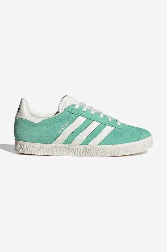 green adidas Originals suede sneakers Gazelle J Unisex