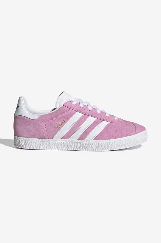 pink adidas Originals suede sneakers Gazelle J Unisex
