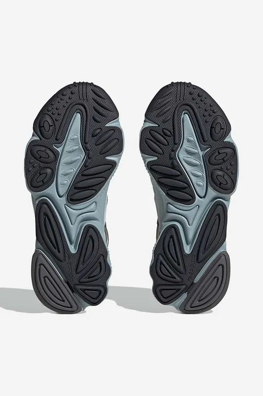 Semišové sneakers boty adidas Originals Ozweego J HQ1633 šedá