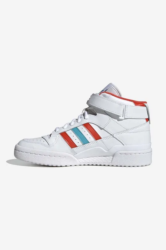 adidas Originals leather sneakers Forum Mid W HQ1952  Uppers: Natural leather Inside: Textile material Outsole: Synthetic material