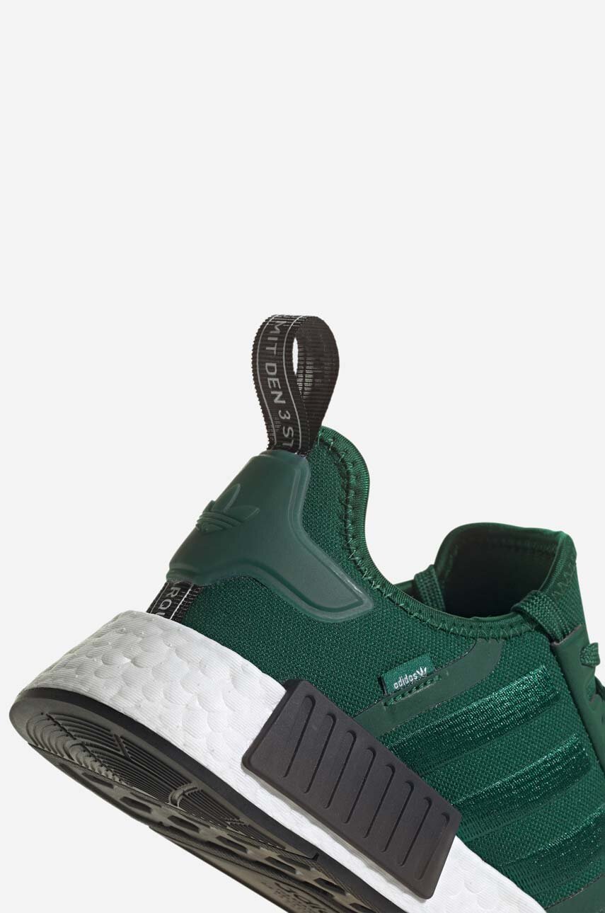nmd r1 black green