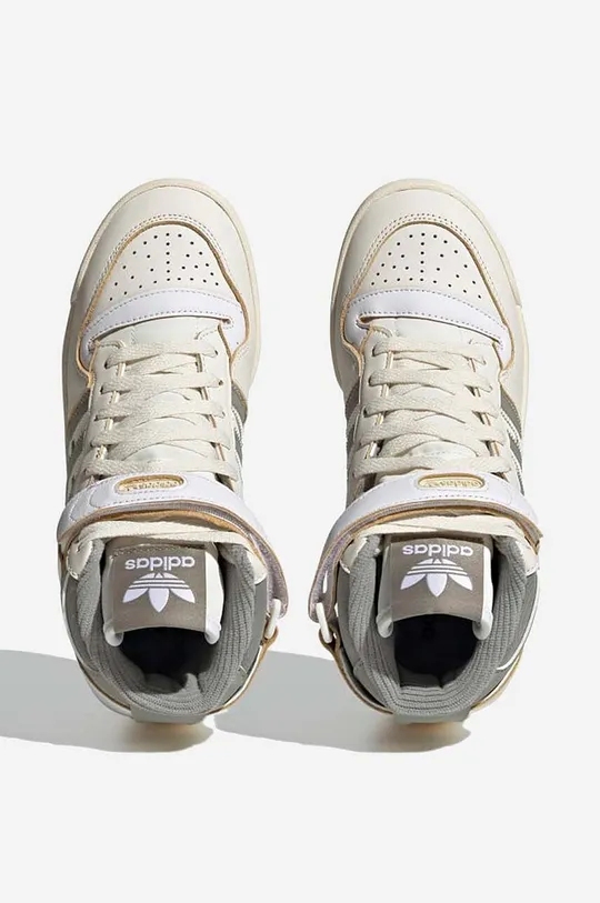white adidas Originals leather sneakers Forum 84 HI