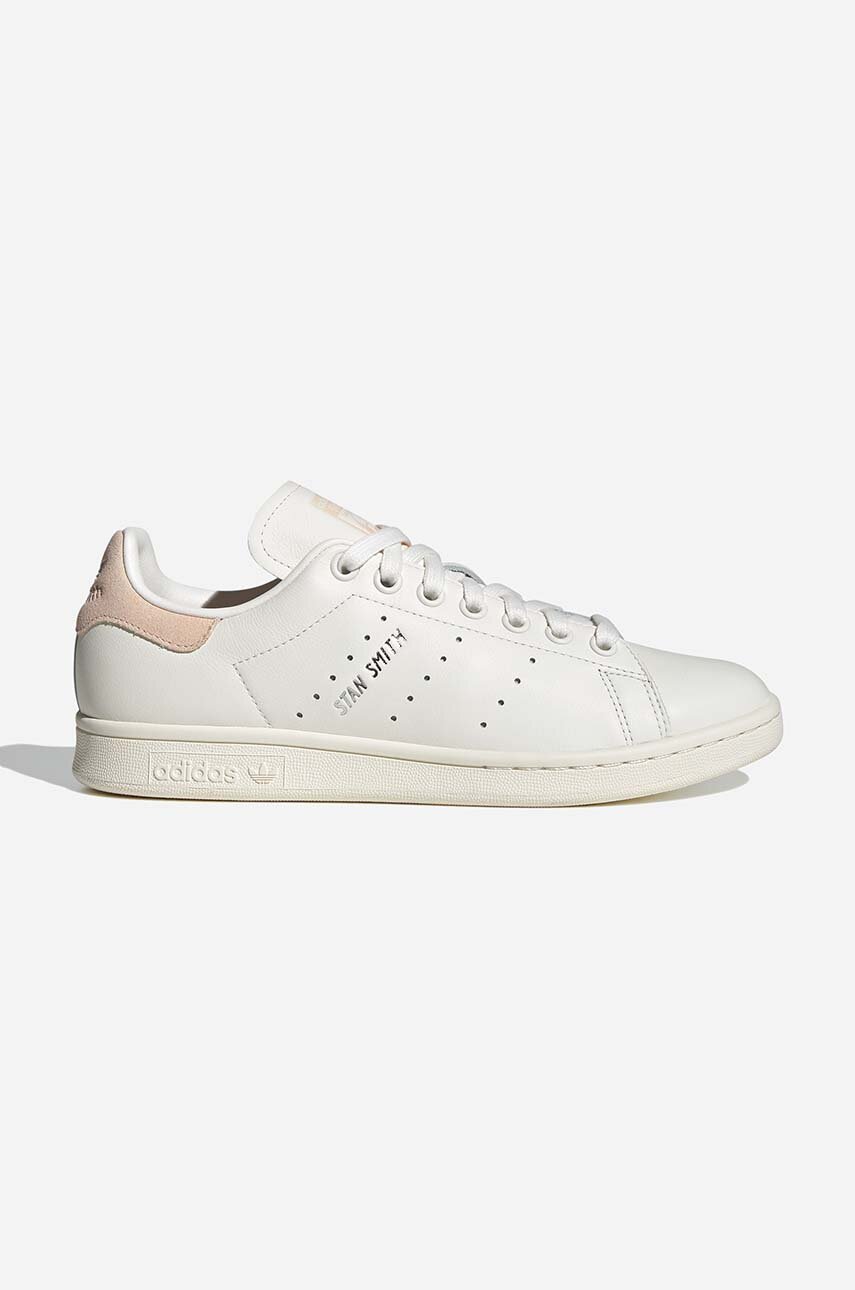 alb adidas Originals sneakers din piele Stan Smith W Unisex