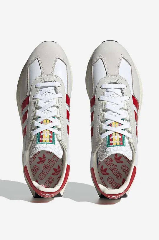 λευκό Δερμάτινα αθλητικά παπούτσια adidas Originals Retropy E5