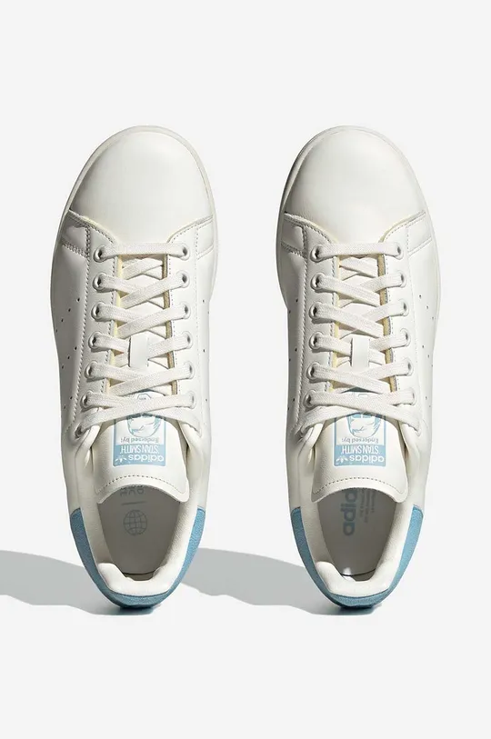 white adidas Originals leather sandals Stan Smith