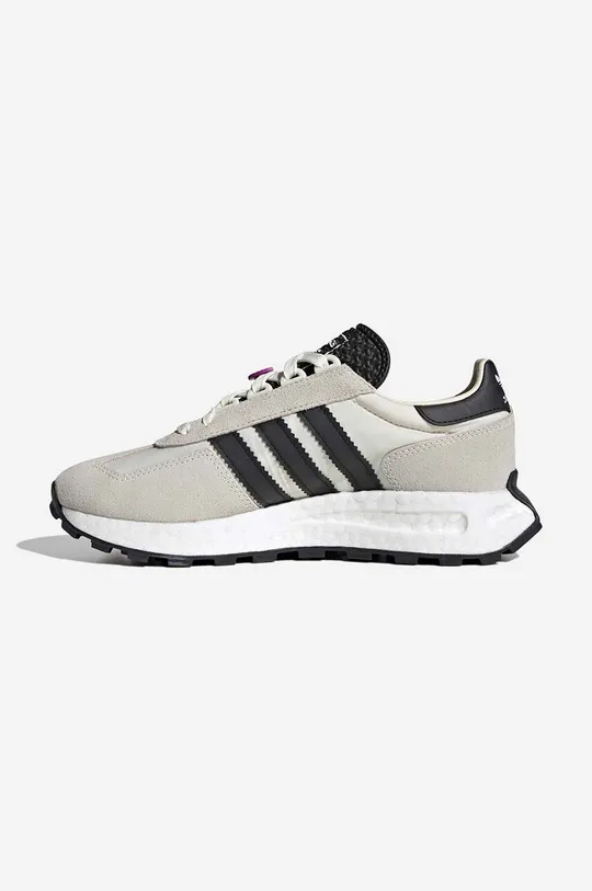 adidas Originals leather sneakers Retropy E5 W  Uppers: coated leather Inside: Synthetic material, Textile material Outsole: Synthetic material