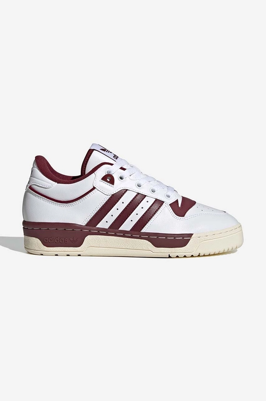 λευκό Δερμάτινα αθλητικά παπούτσια adidas Originals Rivalry Low 86 W Unisex