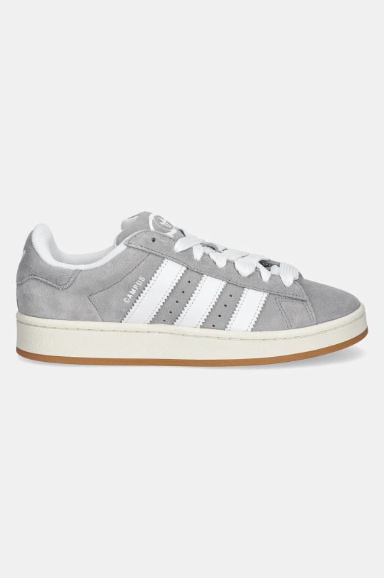 adidas Originals sneakers din piele întoarsă Campus 00s HQ8707 gri SS23