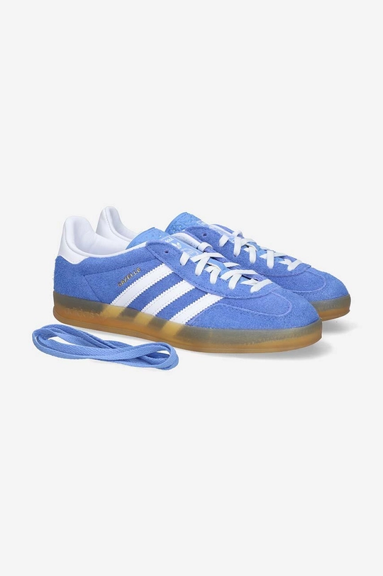 Велурени маратонки adidas Originals Gazelle Indoor W HQ8717