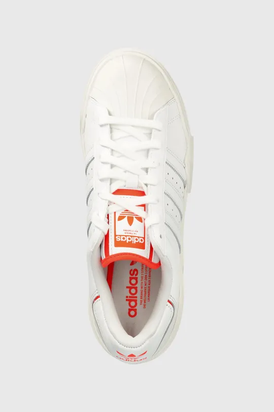 λευκό Δερμάτινα αθλητικά παπούτσια adidas Originals Superstar Bonega 2B