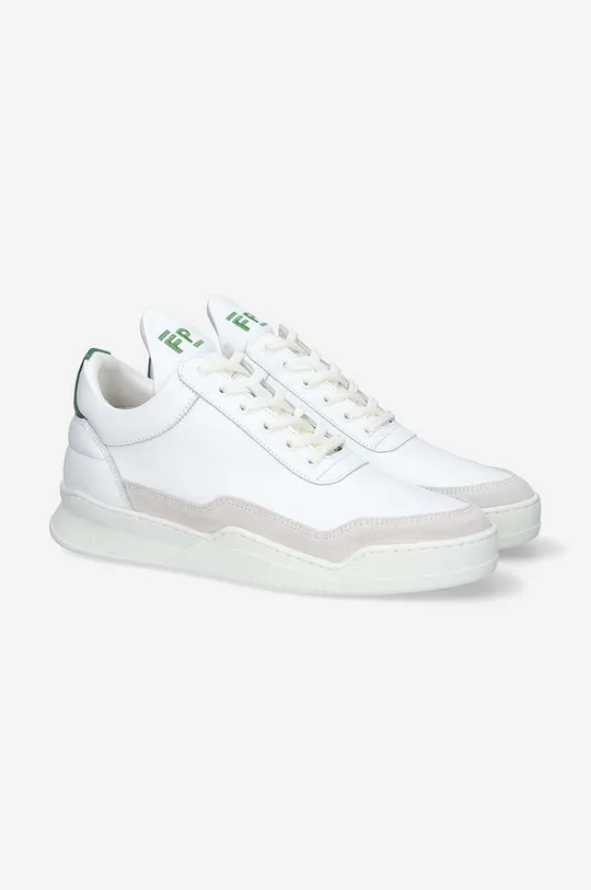 Kožené sneakers boty Filling Pieces Low Top Ghost Unisex