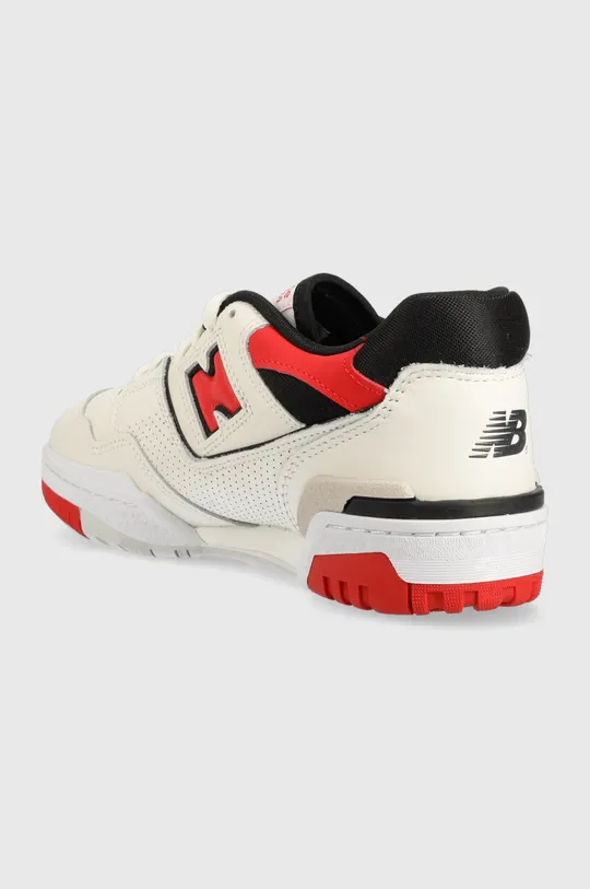 New Balance leather sneakers BB550VTB  Uppers: Textile material, Natural leather Inside: Textile material Outsole: Synthetic material