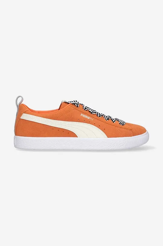 orange Puma suede sneakers VTG AMI Jaffa Unisex
