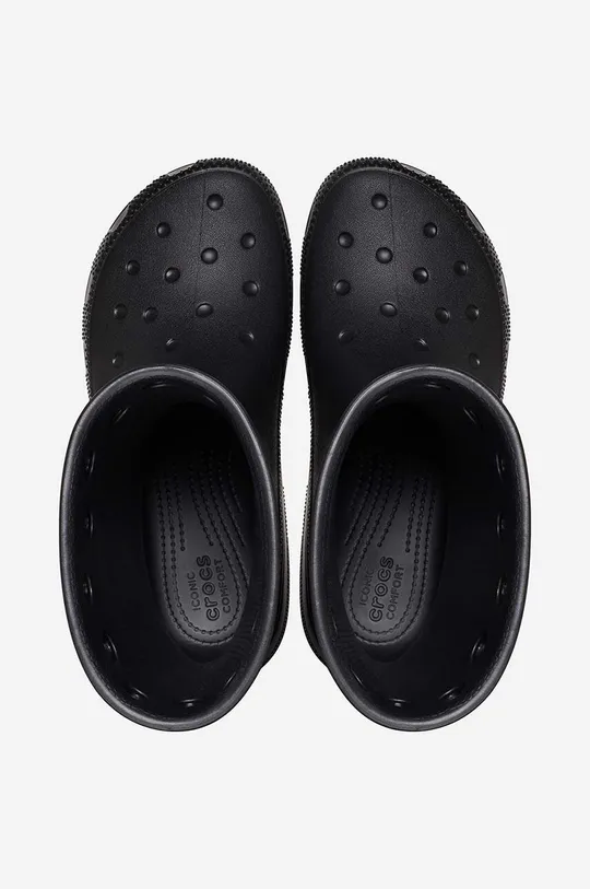 Crocs cizme Classic Rain Boot negru
