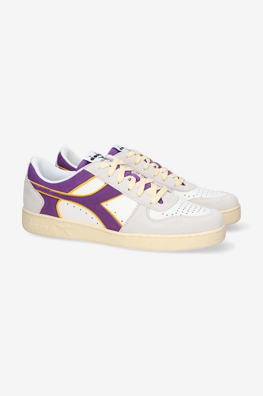 Kožené tenisky Diadora Magic Basket Low Suede Leather 501.178565-C3335  Zvršok: Prírodná koža, Semišová koža Vnútro: Textil Podrážka: Syntetická látka