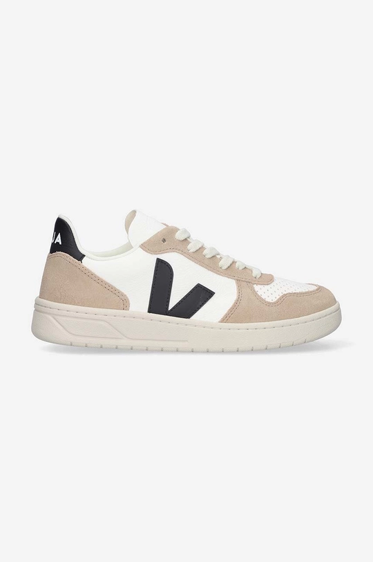 alb Veja sneakers din piele V-10 Unisex