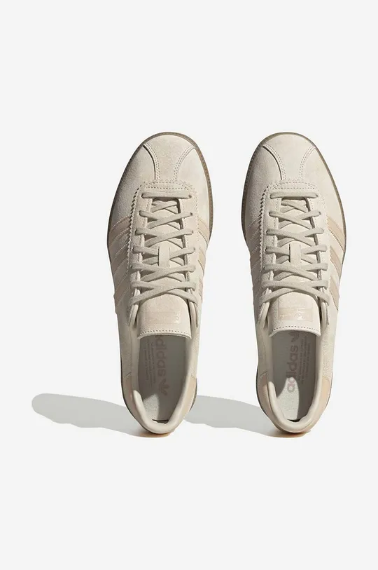 Semišové sneakers boty adidas Originals Bermuda béžová
