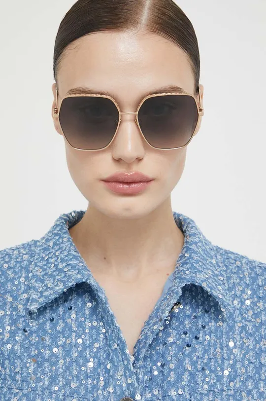rjava Sončna očala Furla Ženski