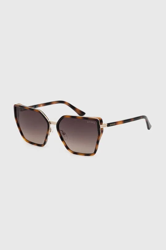 Сонцезахисні окуляри Guess коричневий