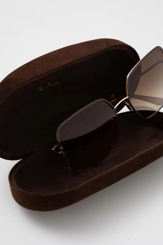 brązowy Tom Ford okulary przeciwsłoneczne