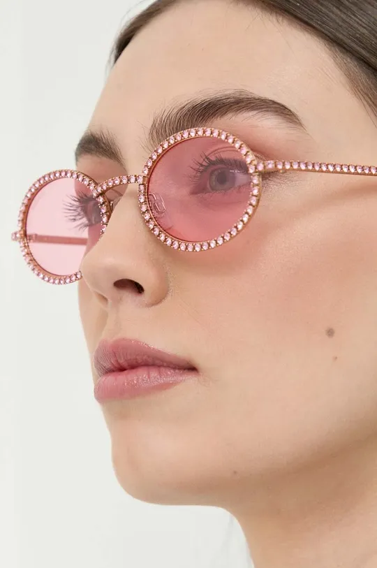 różowy Swarovski okulary przeciwsłoneczne 5625297 MILLENIA Damski