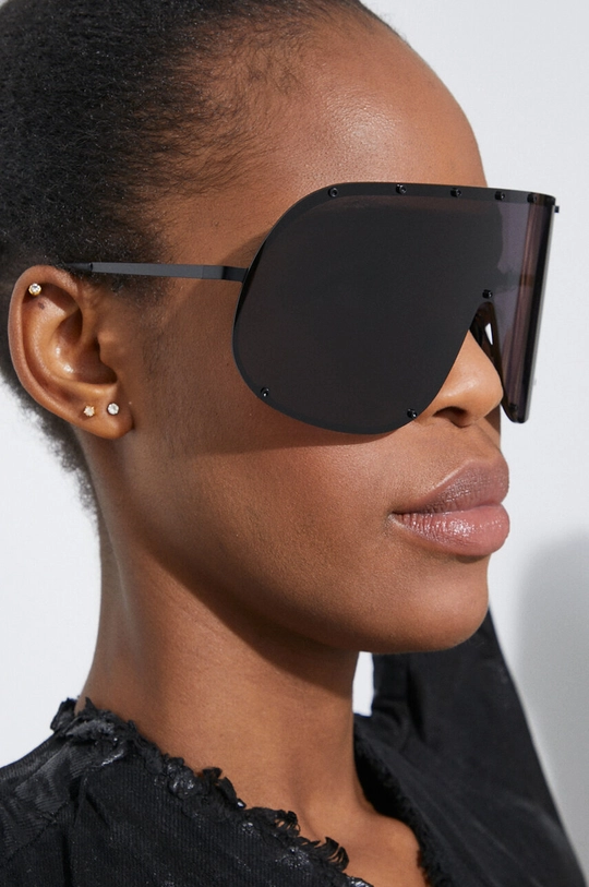 Rick Owens okulary przeciwsłoneczne Occhiali Da Sole Sunglasses Shield