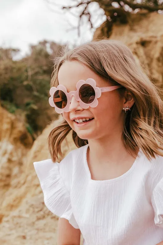 rosa Elle Porte occhiali da sole per bambini Ragazze
