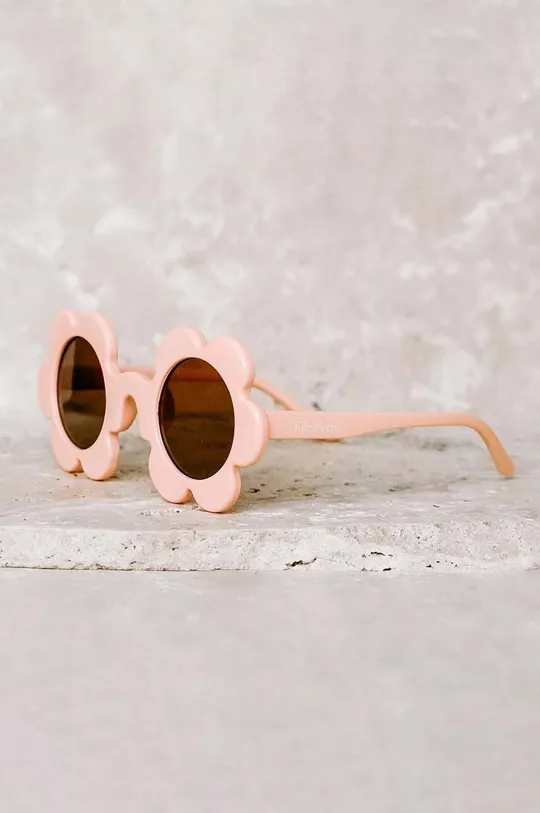 Dětské sluneční brýle Elle Porte broskvová