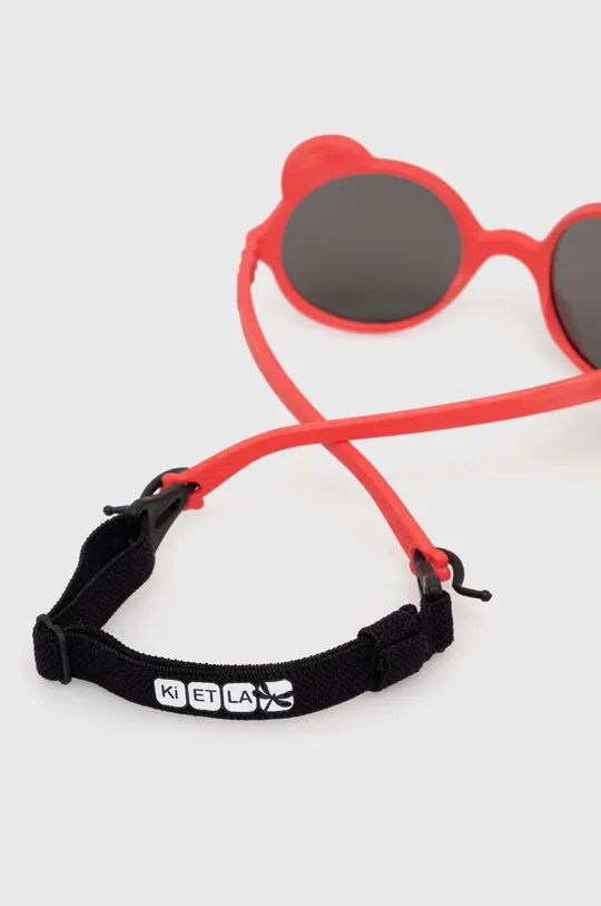 czerwony Ki ET LA okulary przeciwsłoneczne dziecięce Ourson