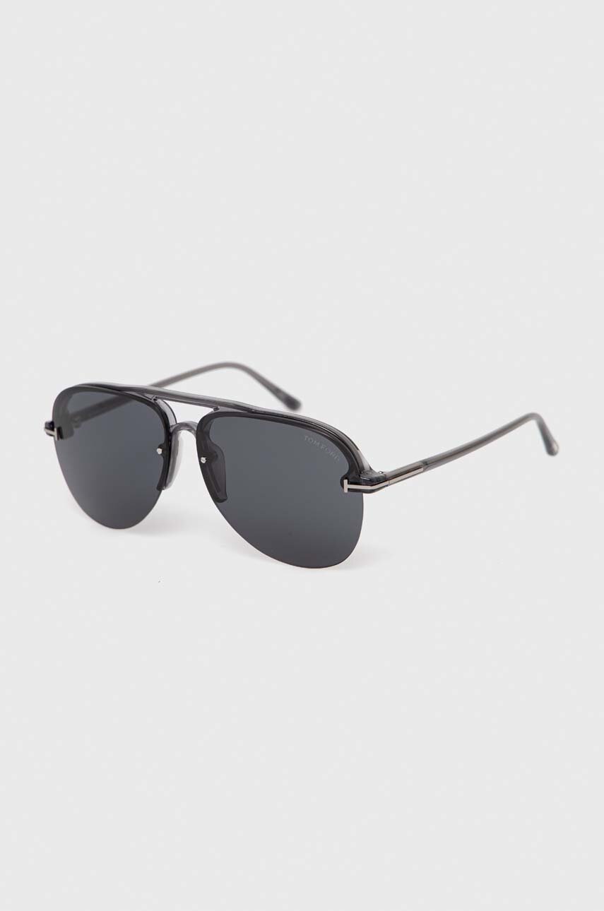 Солнцезащитные очки Tom Ford мужские цвет чёрный | ANSWEAR.ua