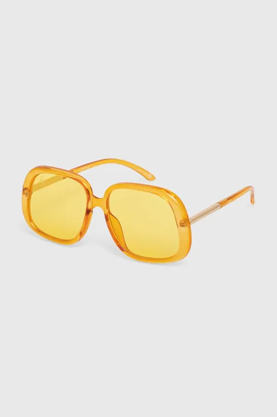żółty Jeepers Peepers okulary przeciwsłoneczne Unisex