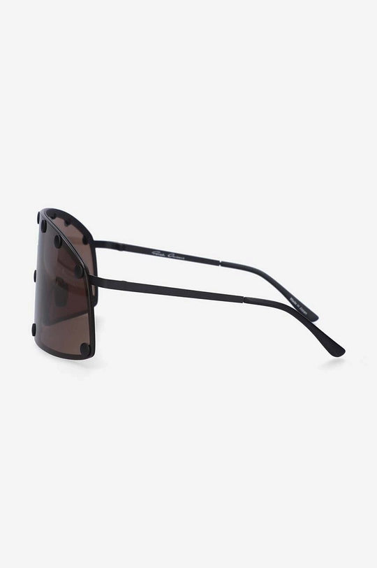 brązowy Rick Owens okulary przeciwsłoneczne Occhiali Da Sole Sunglasses Shielding