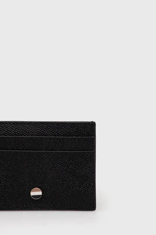 Кожаный футляр для кредитных карт с брелоком BOSS  Основной материал: 100% Натуральная кожа Подкладка: 100% Полиэстер
