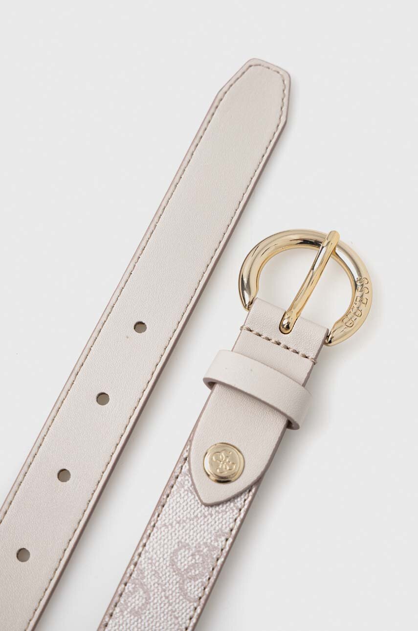 Ремень Guess женский цвет бежевый | ANSWEAR.ua