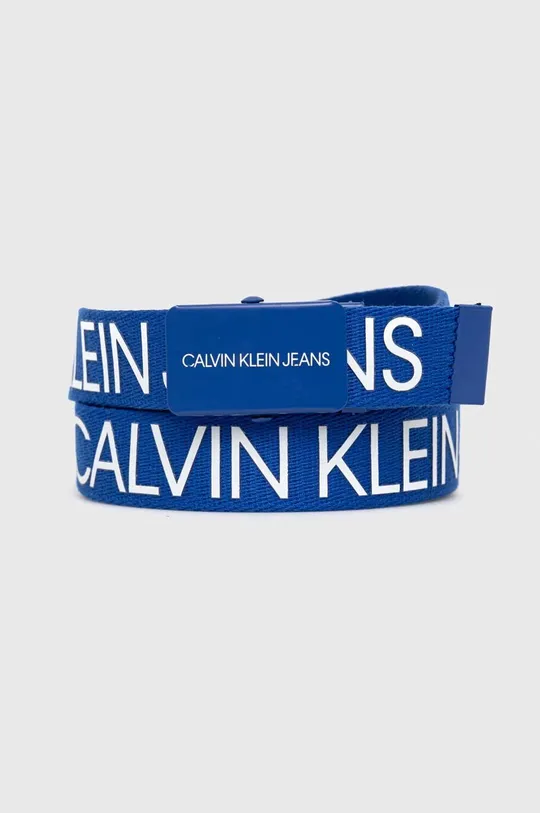 niebieski Calvin Klein Jeans pasek dziecięcy Dziecięcy