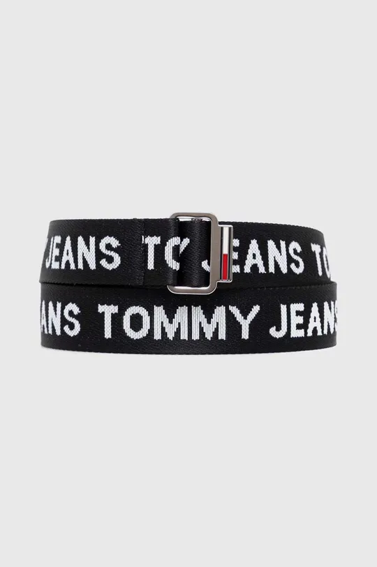 czarny Tommy Jeans pasek Męski