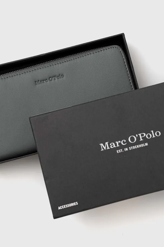 zielony Marc O'Polo portfel skórzany
