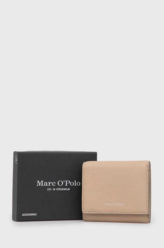 σαρκώδες χρώμα Δερμάτινο πορτοφόλι Marc O'Polo