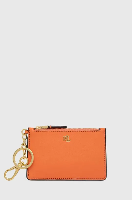πορτοκαλί Δερμάτινο πορτοφόλι Lauren Ralph Lauren Γυναικεία