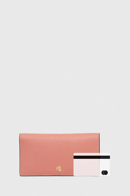 Kožená peňaženka Lauren Ralph Lauren