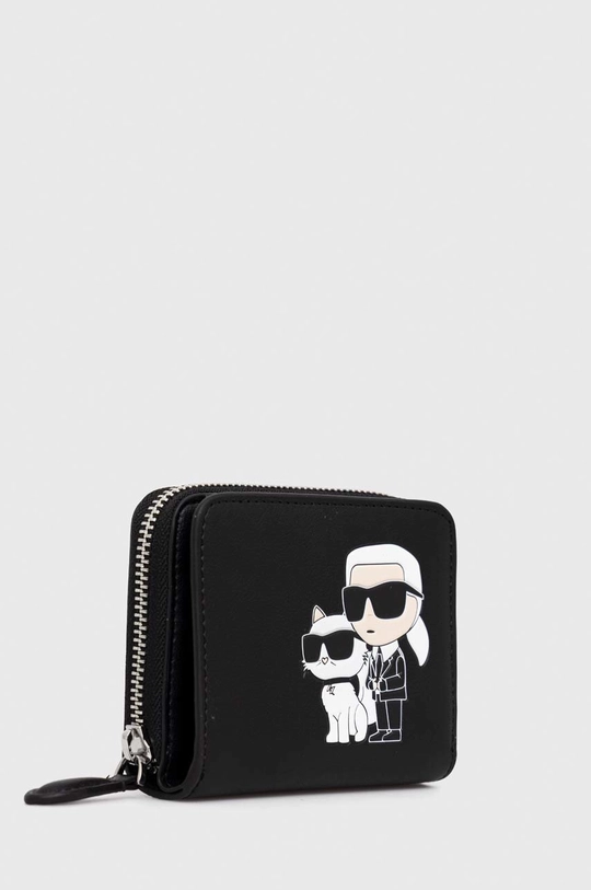 Karl Lagerfeld portafoglio in pelle nero