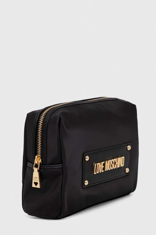 Kozmetična torbica Love Moschino črna
