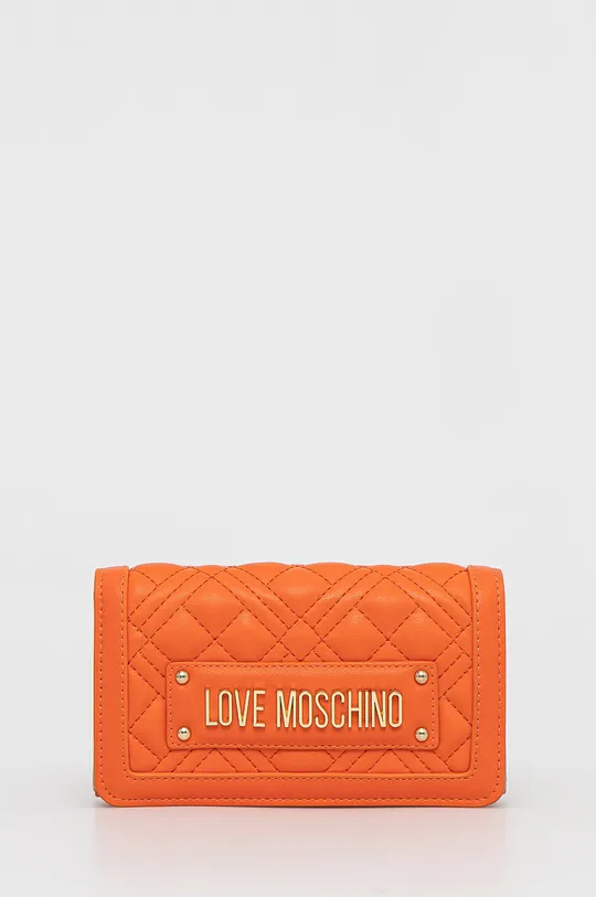 oranžová Peňaženka Love Moschino Dámsky