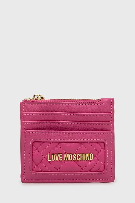 ροζ Θήκη για κάρτες Love Moschino Γυναικεία