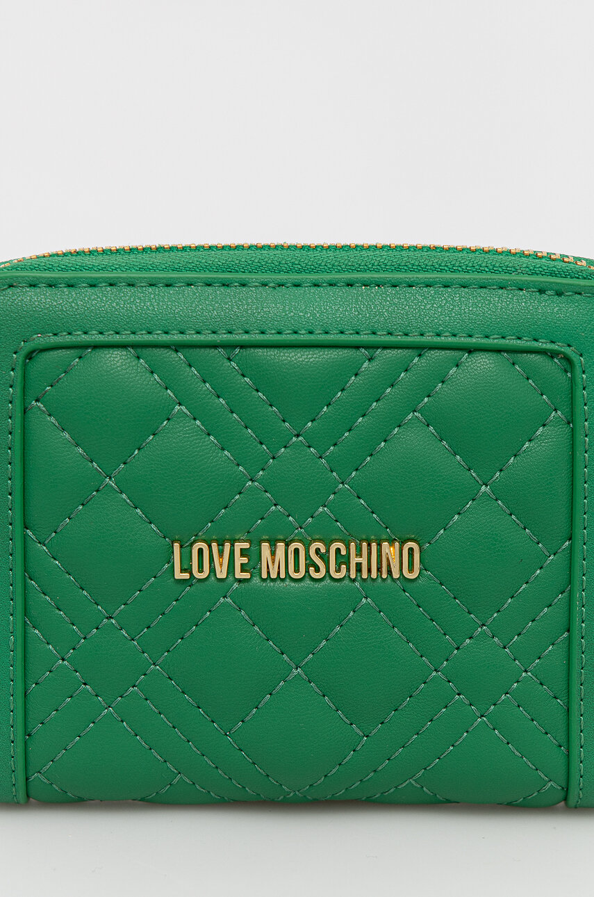 Кошелек Love Moschino женский цвет зелёный ANSWEAR.ua