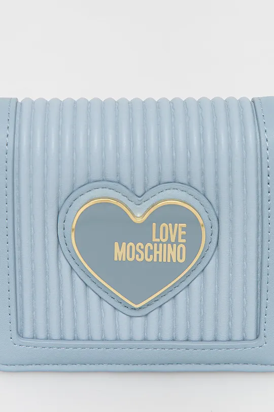 modrá Peňaženka Love Moschino