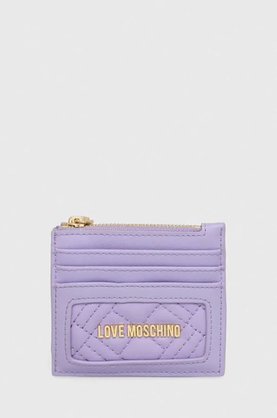 lila Love Moschino pénztárca Női