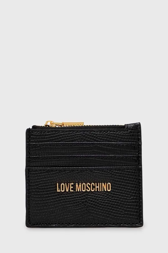fekete Love Moschino kártyatartó Női