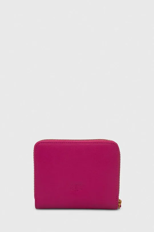 Шкіряний гаманець Pinko рожевий